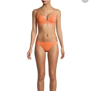 MARYSIA Scallop Top Small and Bottom Medium Bikini